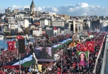Preko pola miliona ljudi na propalestinskom maršu u Istanbulu (VIDEO)